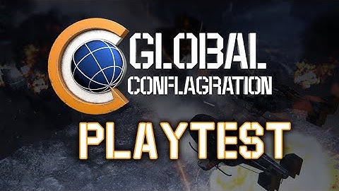 Global Conflagration : New RTS Game 2022 (test)