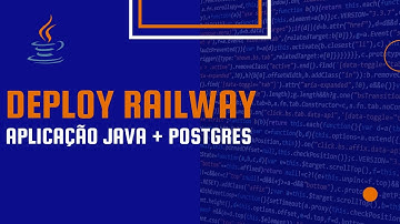 RAILWAY - Deploy aplicação Java + Postgres!