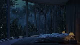 Rainy Retreat: Ambient Forest Rain Sounds for Relaxation, Restful Sleep, and Study Boost