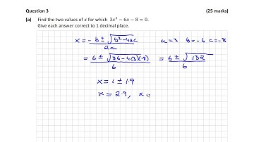 2017 Ordinary Level Paper 1 Question 3