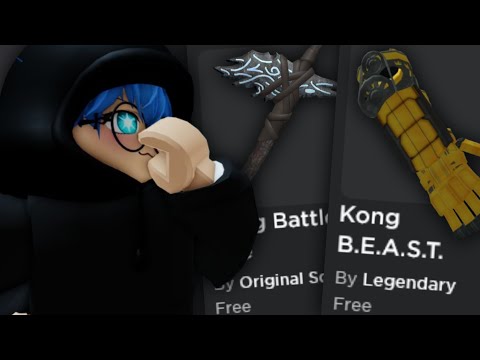 EPIC BANGET! 2 ITEM GRATIS BARU Kong Glove & Kong Battle Axe DI GAME Godzilla X Kong Obby ROBLOX!