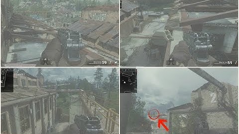 GLITCH - How to get ON TOP OF THE MAP on Pipeline (MWR)