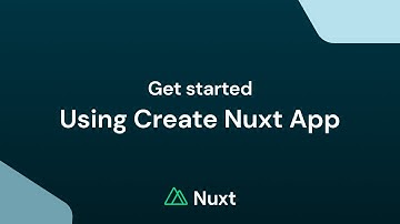 Nuxt 앱 만들기 시작하기