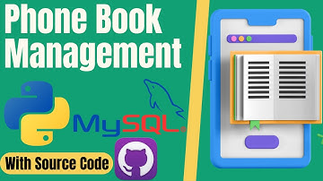 Python Projects: Tkinter GUI Phone Book Management System with Mysql | Hindi/Urdu