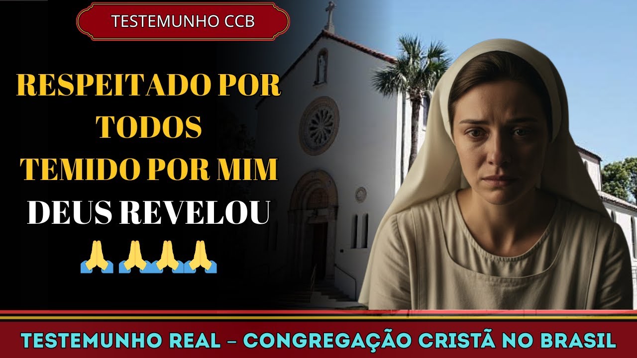 TESTEMUNHO FORTE CCB – CONFIEI DEMAIS E PAGUEI COM SILÊNCIO, MAS DEUS REVELOU A VERDADE
