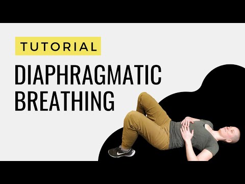 Diaphragmatic breathing & the difference between belly breathing