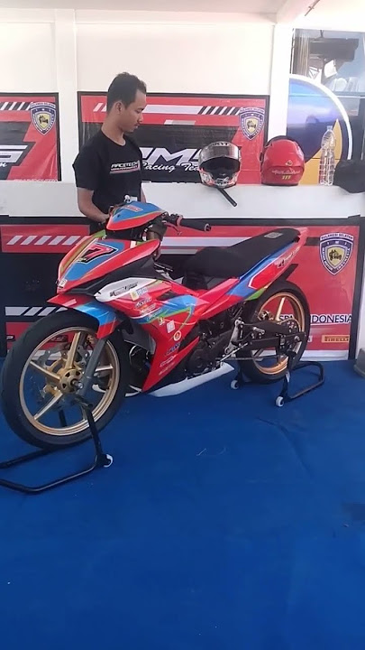 Suara garang 4 tak mx king , race sirkuit Ratona palopo