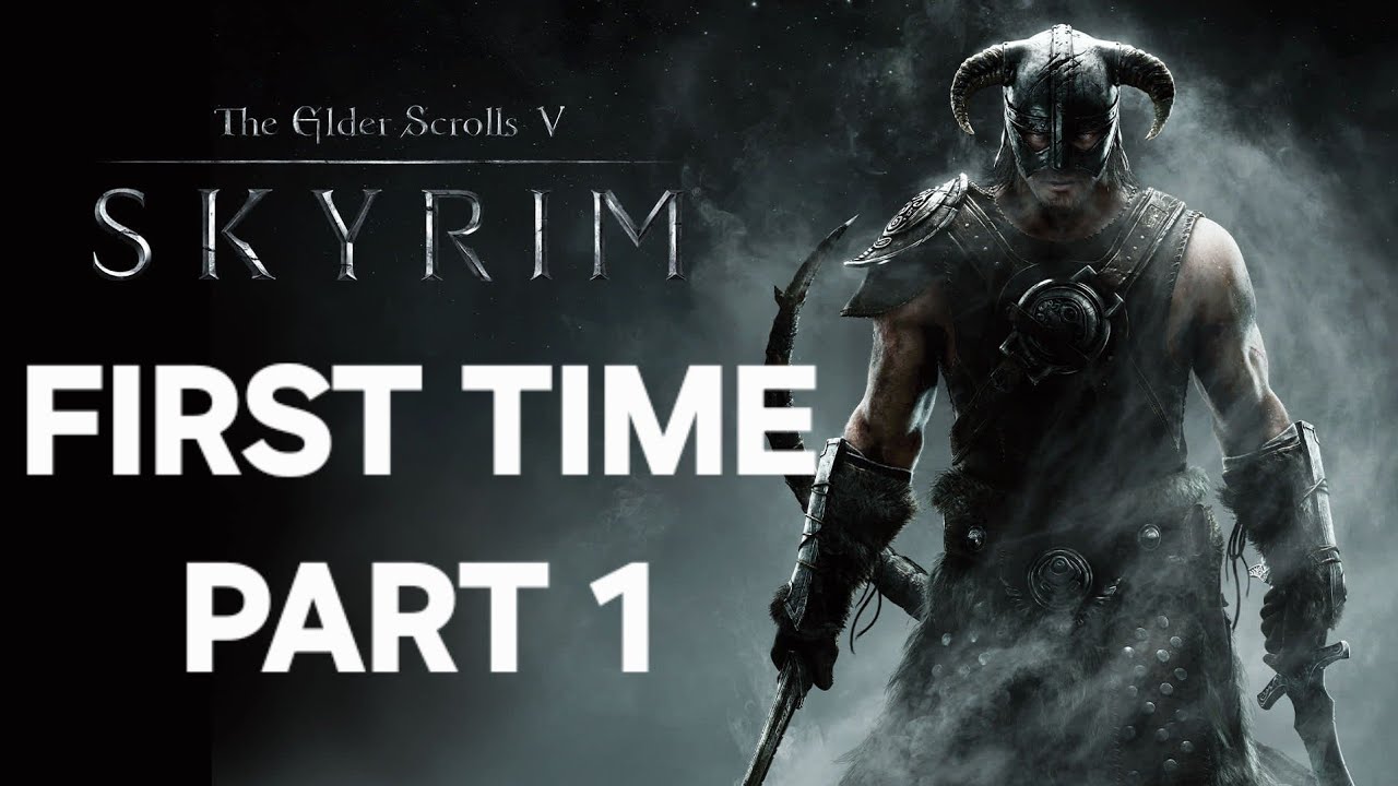 First Time Playing Skyrim - YouTube
