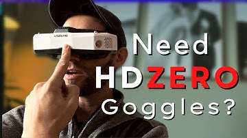 New HDZero FPV Goggle Beta Test, First Impressions and Review | Latest Digital and Analog FPV Setup!