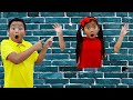 Emma and Alex Pretend Play Jump Through the Wall | Funny Story about Magic for Kids