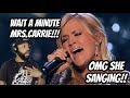 CARRIE UNDERWOOD - HOW GREAT THOU ART ft VINCE GILL | OMG! SHE MEANT EVERY WORD!! {REACTION}