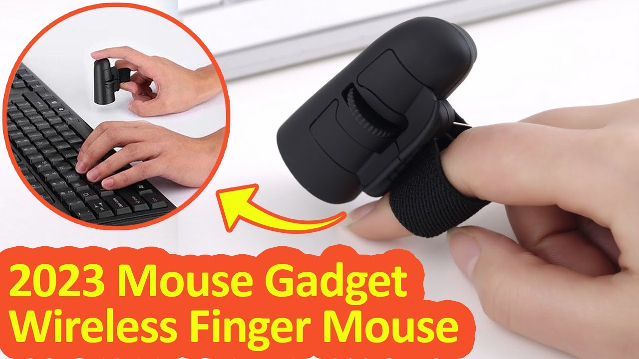 Super small ring mouse wireless - Bondidea - YouTube