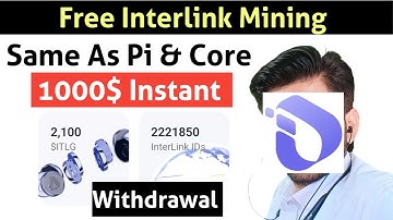 Free 1000 ITLG Token, Interlink Network Mining, Interlink airdrop, Interlink New Update,