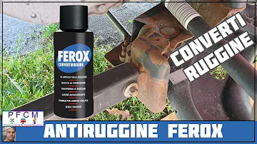 Come bloccare ruggine auto?