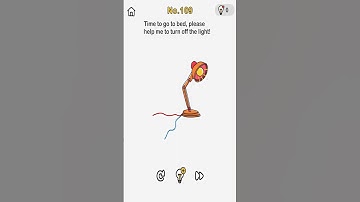 Brain Out Level 109 Time to go to bed, please help me to turn off the light!