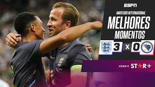 Thumbnail for Inglaterra deslancha no fim e bate a Bósnia em amistoso antes da Euro | melhores momentos