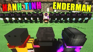 Minecraft THỢ SĂN BÓNG ĐÊM (Phần 5) #11- 3 JAKI ĐẠI CHIẾN  HÀNH TINH ENDERMAN 🐺👮‍♂️👻 vs 👽👽👽