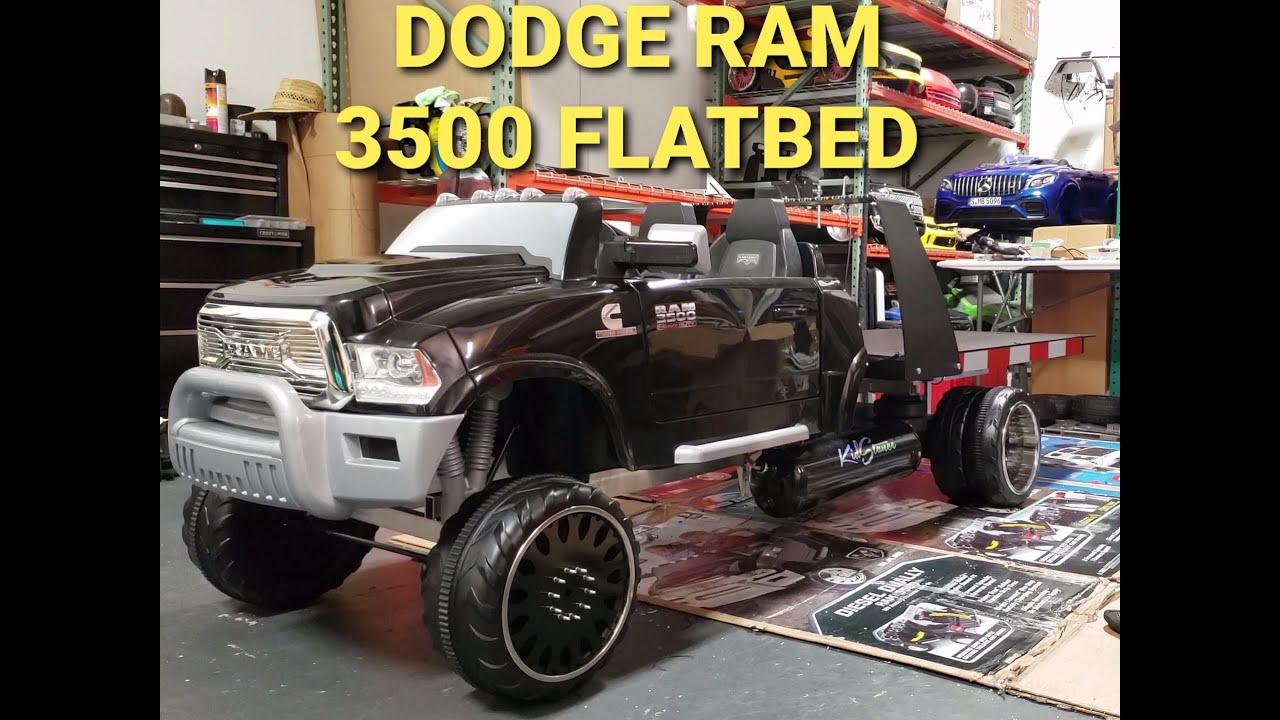 Kidstance Edition Dodge Ram Tow Truck (prototype) - YouTube