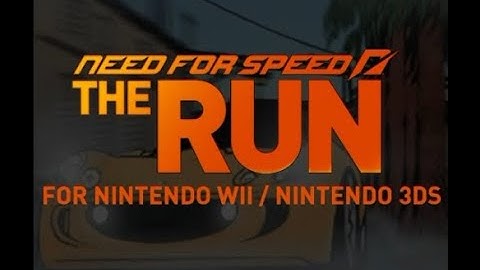 Torqux N Twist - "2012" (Need For Speed The RUN - Nintendo Wii & 3DS Game Edit)