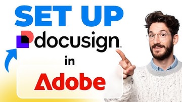How to SET UP DOCUSIGN in Adobe (Step by Step) 2025