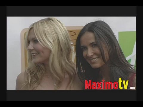 Kirsten Dunst and Demi Moore at Hollyshorts Film Festival August 6, 2009