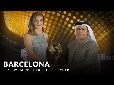 Barcelona awarded Best Women&rsquo;s Club of the Year 2021