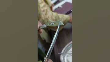 How to insert and remove scalpel blade on BP handel🥰🥰