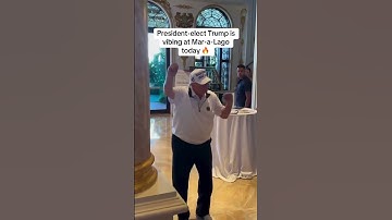 Thumbnail of Donald Trump - Dancing 😂😂 #donaldtrump #trump2025 #trump #trumpnews #usa #maga #trump2024 #shorts