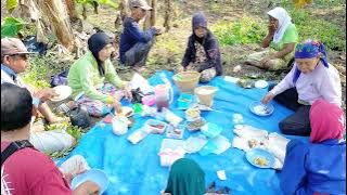 live makan di kebon sabil panen kacang tanahb