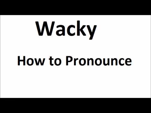 How to pronounce Wacky||How to say Wacky||Wacky Pronunciation||ABDictionary