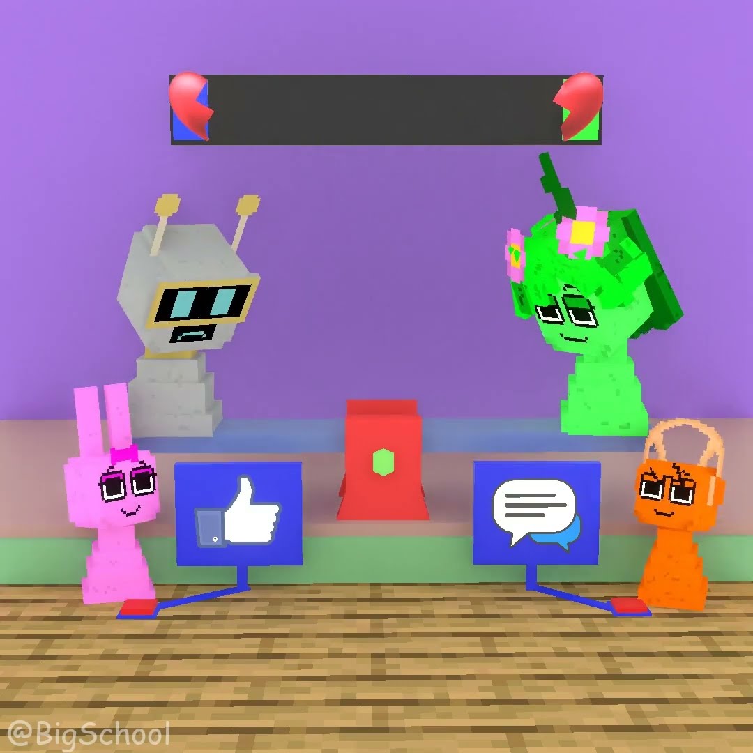 Pinki and Oren help Fun Bot and Green come together ??