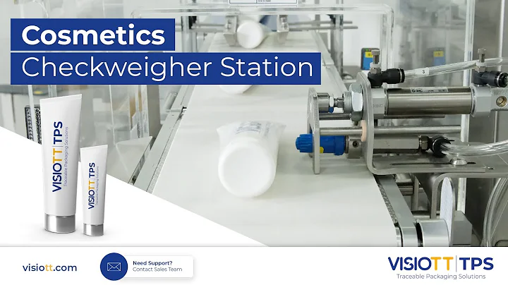 Checkweigher Solutions for Cosmetic Tubes| CW 100 | VISIOTT TPS