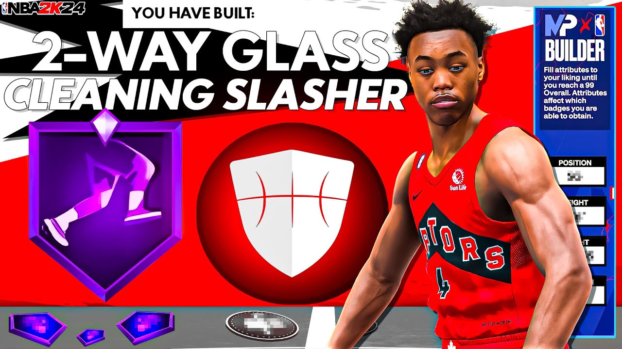 Creating the Ultimate 2Way GlassCleaning Slasher Build in NBA 2K24