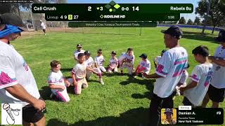 Rebels 8u vs. Cali Crush (2026.08.22) screenshot 5