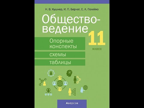 Обществоведение. 11 класс. Опорные конспекты, схемы и таблицы