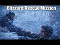 Saving AJ Styles From A SnowStorm || Red Dead Redemption 2