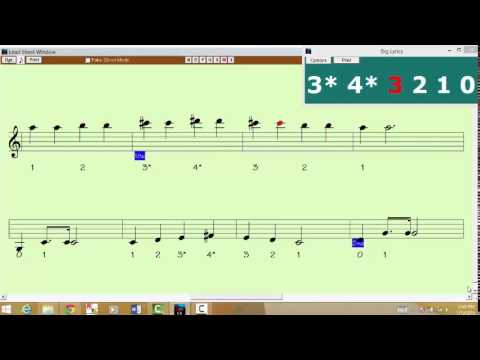 Open Finger Pattern 2 Quarter Notes