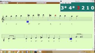 Open Finger Pattern 2 Quarter Notes