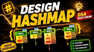 Design a hashmap Problem | hashmap problem 🔥