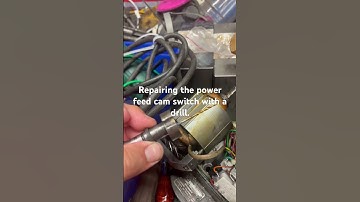 Repairing the broken cam switch on my x axis power feed #milling #millingmachine