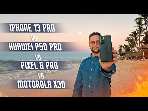 ВОЙНА ФЛАГМАНОВ ДОМИНИКАНА 🔥 IPHONE 13 PRO VS HUAWEI P50 PRO VS PIXEL 6 PRO VS MOTOROLA EDGE X30