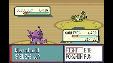 Pokémon Sapphire [Part 10: Breaking Through Rusturf Tunnel] (No Commentary)