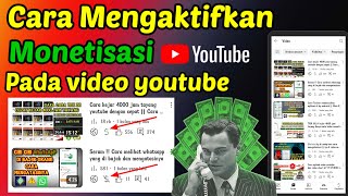 cara aktifkan icon dolar monetisasi di youtube, kejar 4000 jam tayang