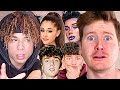 LARRAY STARTS FIGHTS WITH CELEBRITIES REACTION w WES & STEPH!