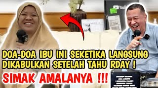 DOA-DOA IBU INI SEKETIKA LANGSUNG DI KABULKAN SETELAH KENAL RDAY! INI AMALANYA SIMAK!!! #rday