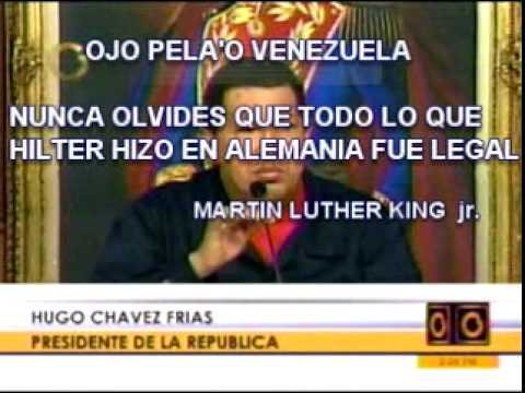 CHAVEZ PIDE 30 AOS CARCEL PARA LA JUEZ QUE LIBERO PRESO POLITICO ELIGIO CEDEO