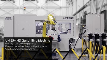 UNISIG UNI-25-HD 4 Spindle Automated Gundrilling Machine