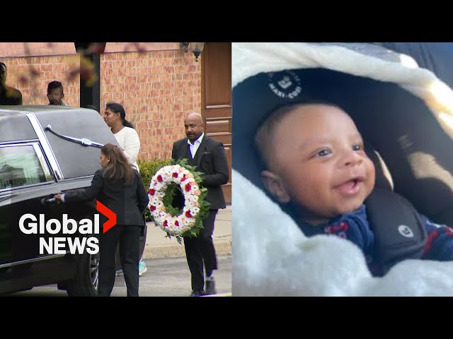Funeral held for 3-month-old baby killed in wrong-way crash on Ontario’s 401 highway class=