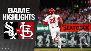 White Sox vs. Cardinals Game Highlights (5\/3\/24) | MLB Highlights