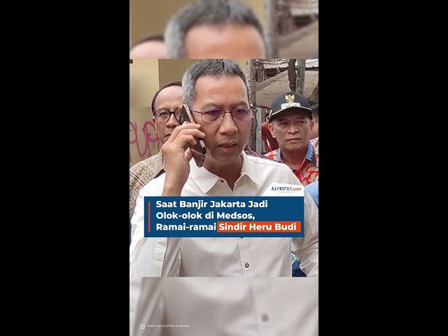 Saat Banjir Jakarta Jadi Olok-olok di Medsos, Ramai-ramai Sindir Heru Budi class=